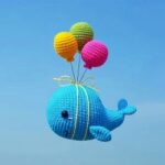 Amigurumi Crochet Flying Whale Pattern